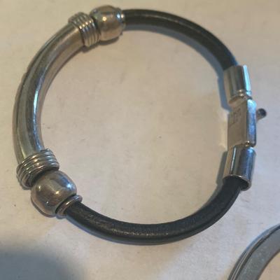 Sterling Bangle Bracelets Lot