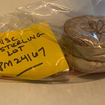 Vintage Sterling Collectibles Lot Letter Opener Pill Boxes Pencil & More