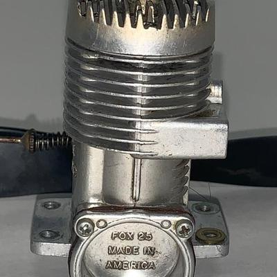 Vintage Fox 25 RC Airplane Engine