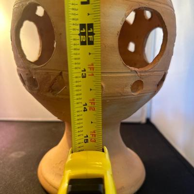 Clay Pottery Candle Lamp Design