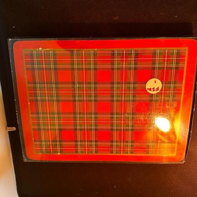 6 Scottish place mats