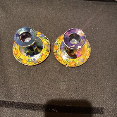 Set of two candle holder