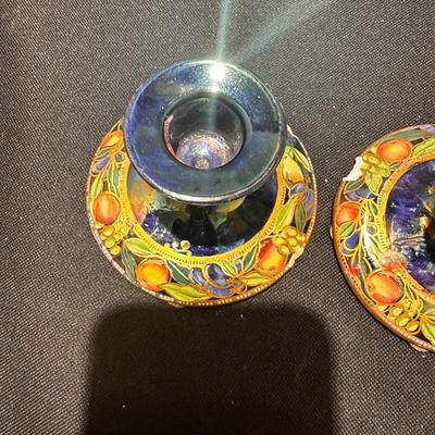 Set of two candle holder