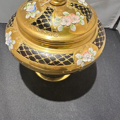 Czech potter candy holder
