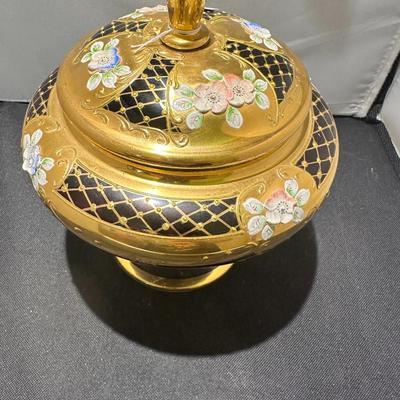Czech potter candy holder