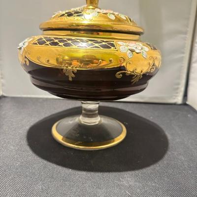 Czech potter candy holder