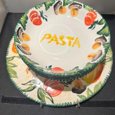 Pasta and pizza set