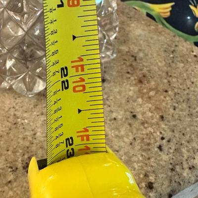 Rare Fostoria American Pattern 21" Swung Vase