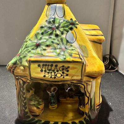 VINTAGE DEREK FOWLER POTTERY COTTAGE 