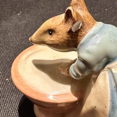 Vintage Beatrix Potter figurine Anna Maria, Beswick china ornament Anna Maria 1963