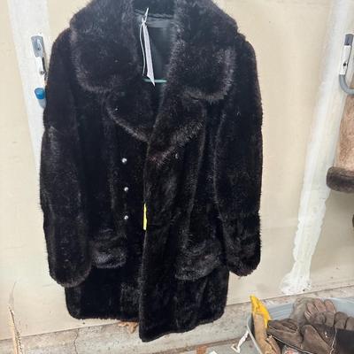 Small Black Fur Coat