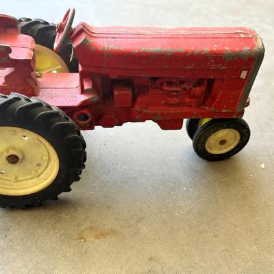 Vintage Cast Iron Farmall International Harvester Tractor. Made in USA