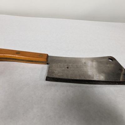 Vintage Village Blacksmith Lexington Butcher's Meat Cleaver #209