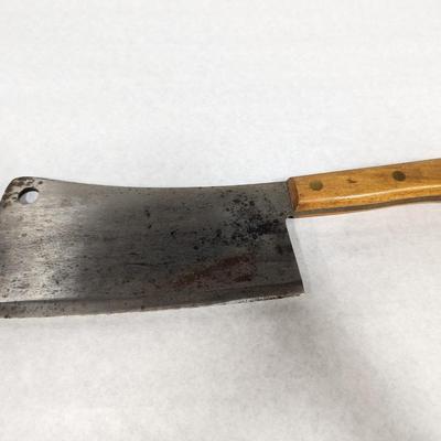 Vintage Village Blacksmith Lexington Butcher's Meat Cleaver #209
