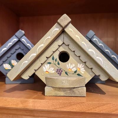 Set of 3 bird Houses