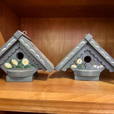 Set of 3 bird Houses