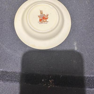 Bunnykins Beaker Cover, Vintage Royal Doulton Children's Tableware Trumpet Player Lid
