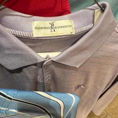 Lot of men’s XL Rose Creek golf shirts
