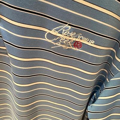 Lot of men’s XL Rose Creek golf shirts