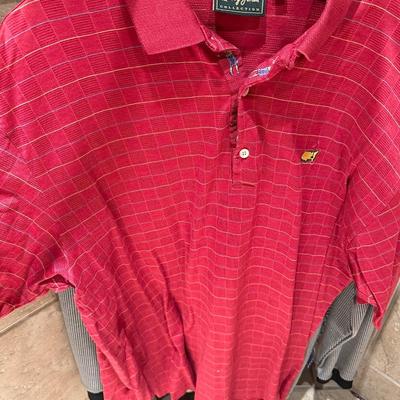 5 Men’s shirts XL golf shirts