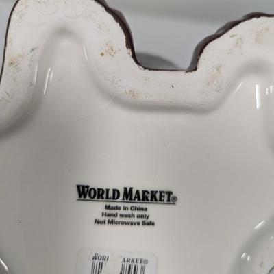World Market Bear Cookie Jar