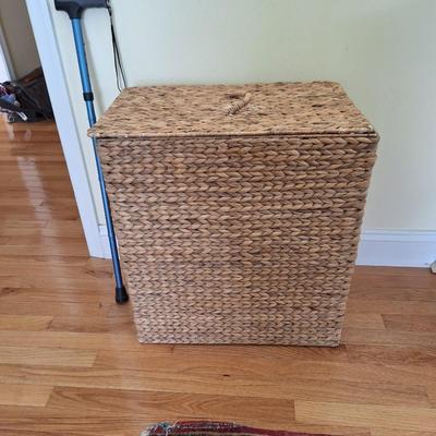wicker hamper