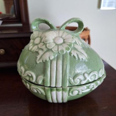 Green Egg trinket box