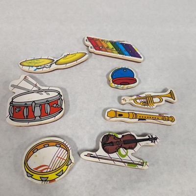 Musical Themed Ink Crafting Stamps