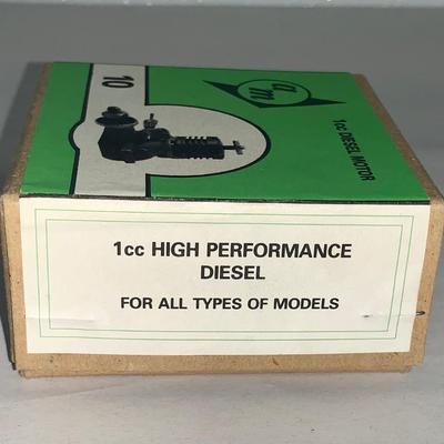 Vintage AM-10 1cc Diesel RC Airplane Motor