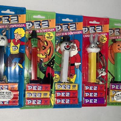 PEZ Lot 5 - Lot of Five (5) PEZ MOC