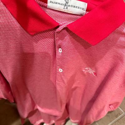 Lot of 5 Men’s Golf shirts & Vest XL
