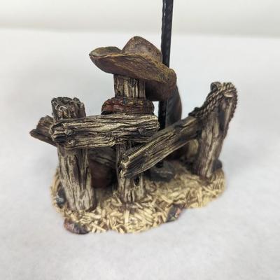Cowboy Themed Horse Table Lamp