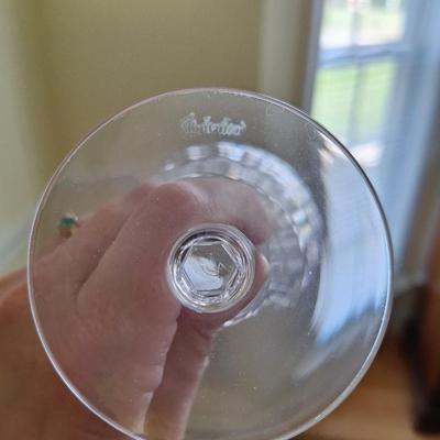 6 retired pattern waterford goblets