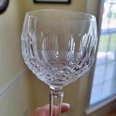 6 retired pattern waterford goblets