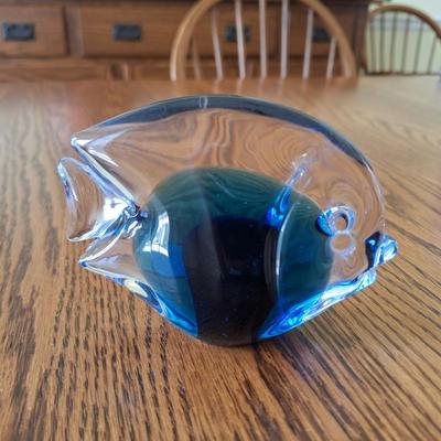 24% marcolin lead crystal fish