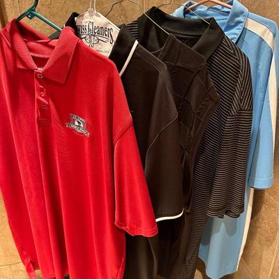 Lot of men’s golf shirts size XL