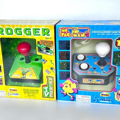 Retro Frogger and Ms. Pac-Man Plug & Play TV Games