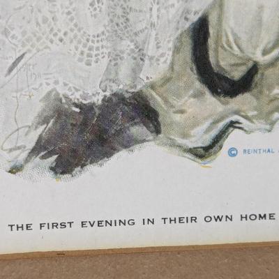 Vintage Reinthal & Newman Print "The Wedding"