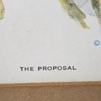 Vintage Reinthal & Newman Print "The Wedding"