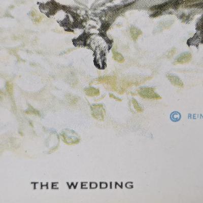 Vintage Reinthal & Newman Print "The Wedding"