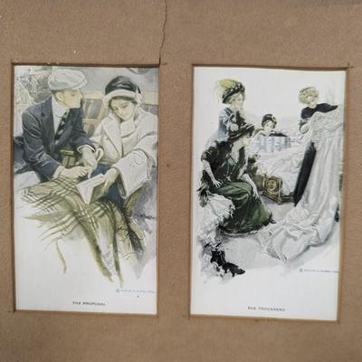 Vintage Reinthal & Newman Print "The Wedding"