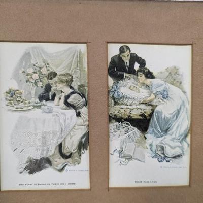 Vintage Reinthal & Newman Print "The Wedding"