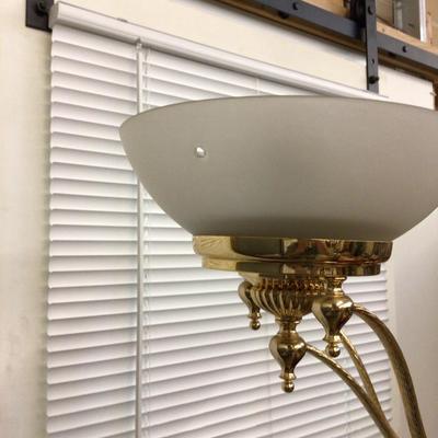 Elegant Brass Floor Lamp