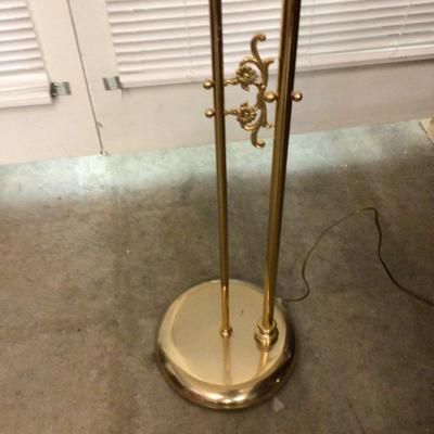 Elegant Brass Floor Lamp
