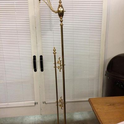 Elegant Brass Floor Lamp