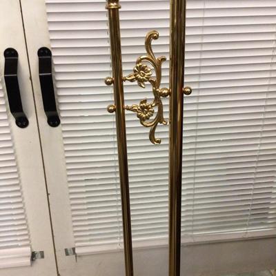 Elegant Brass Floor Lamp