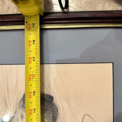 Dog Sketch Art and signed