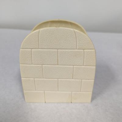 Vintage 60's Penguin With Igloo Napkin Holder by Giftco -Hard Plastic