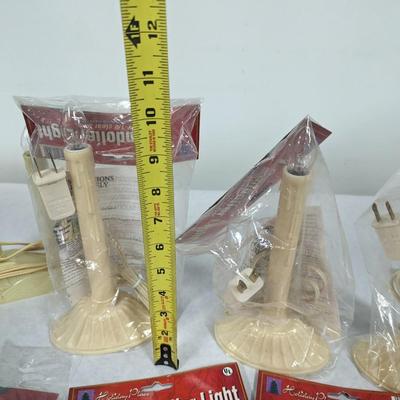 Vintage Candolier Lights & Safety Candle Holders
