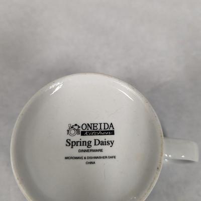 Coffee Cup Collection Oneida Spring Daisy